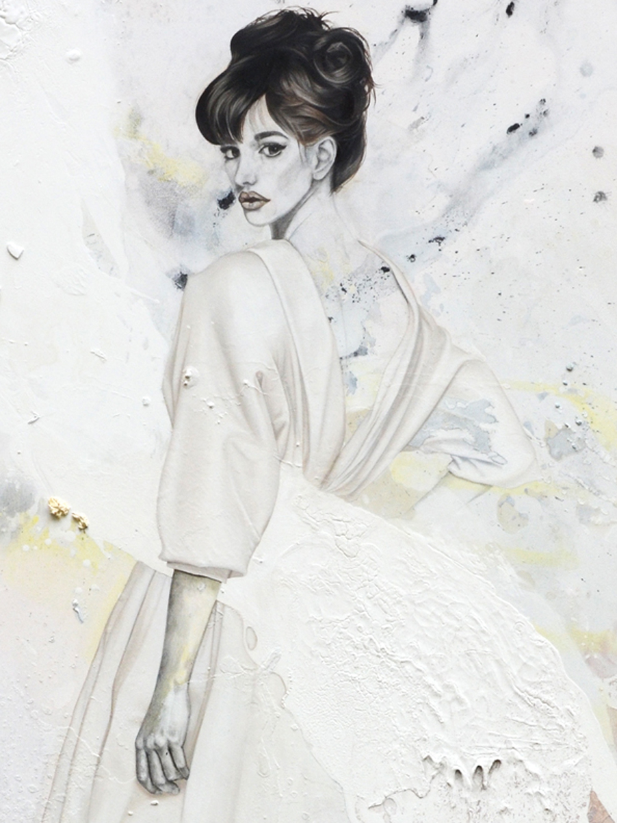 Anielka Hampson Painting Last Farewell